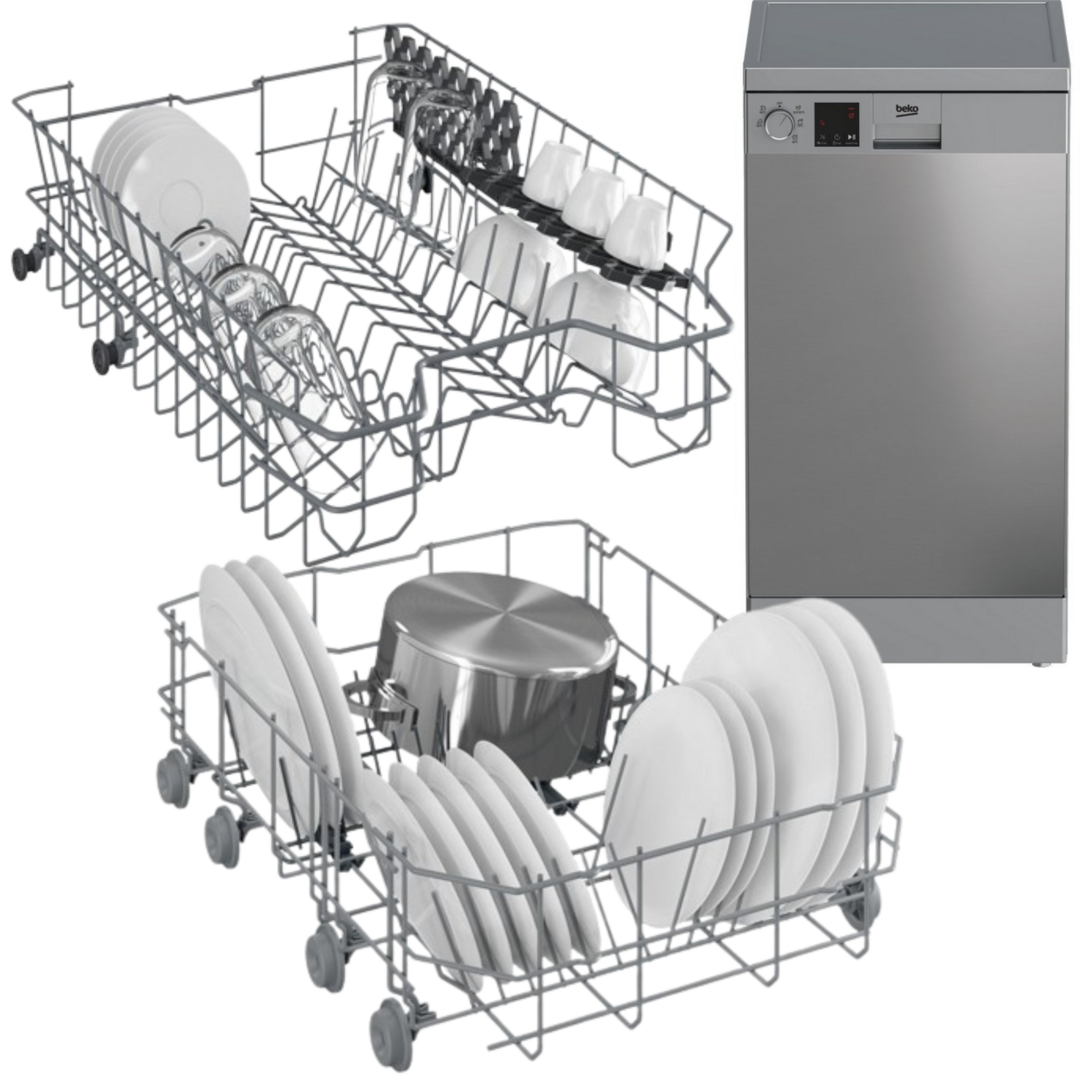 LVJ. BEKO DVS05024X 45CM INOX